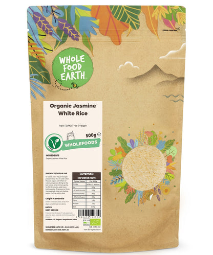 Organic Jasmine White Rice