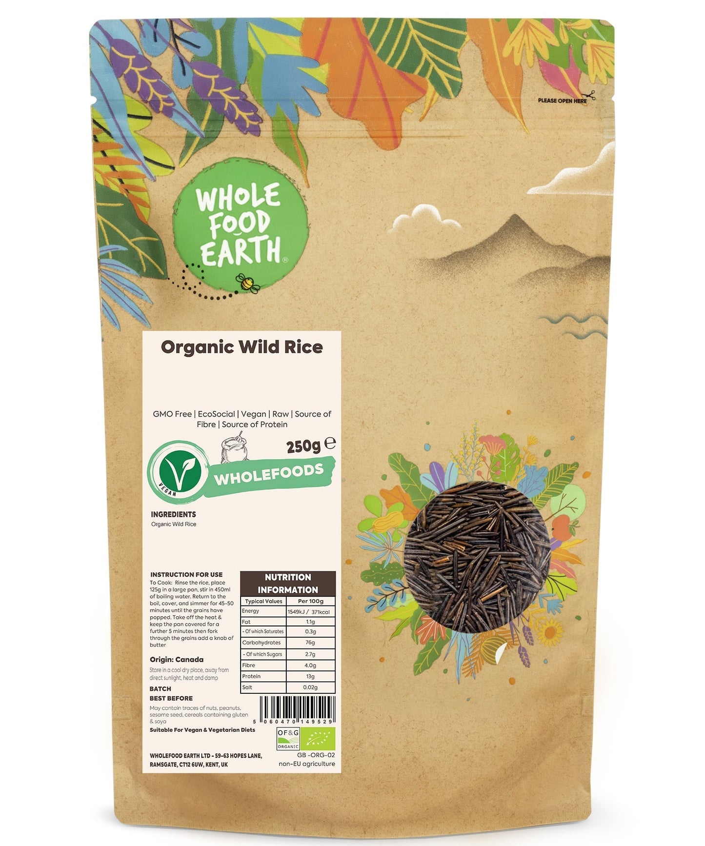 Organic Wild Rice
