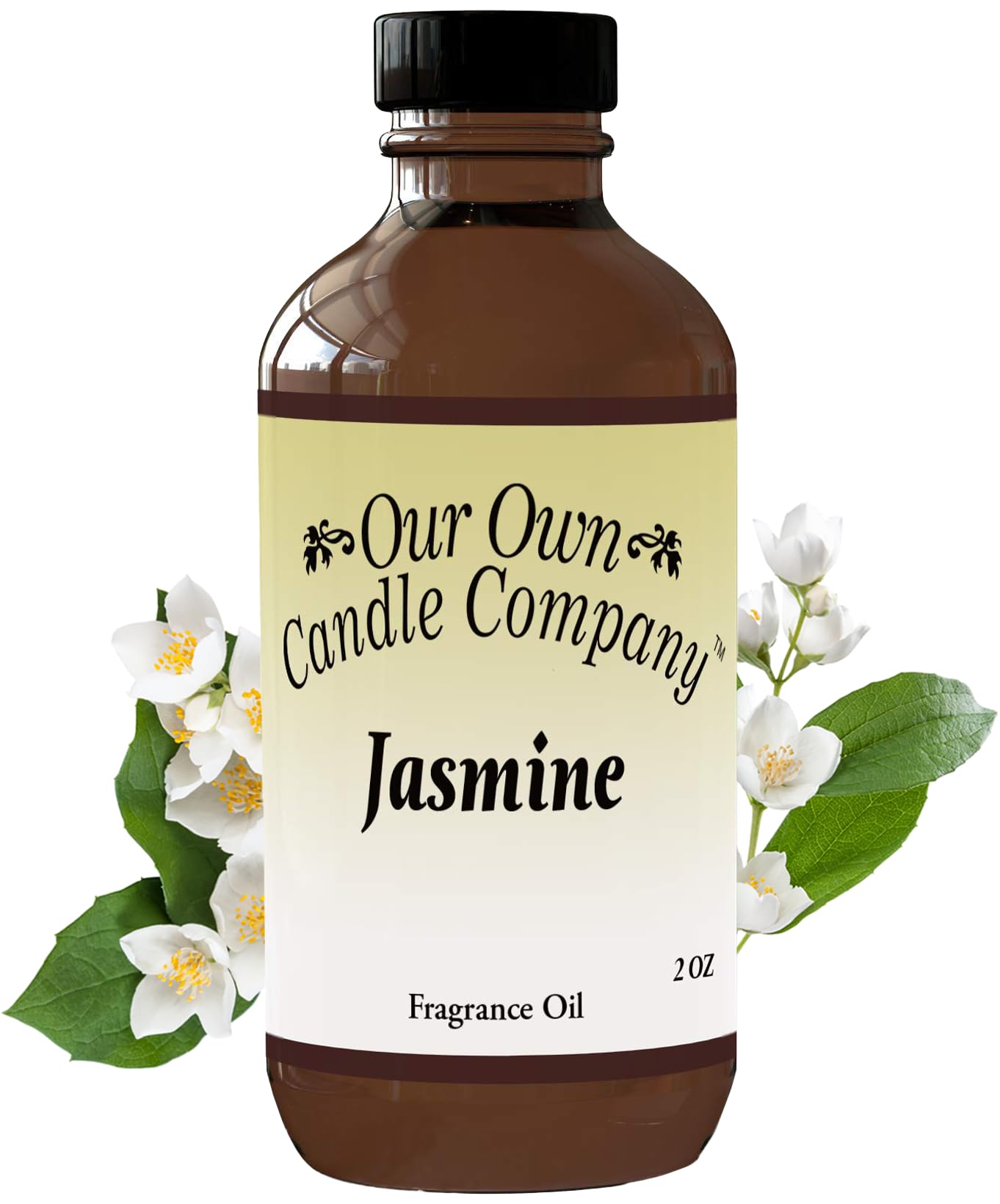 Our Own Candle Company Jasmine Scented Diffuser Oil (2oz) – Premium Grade, USA Made