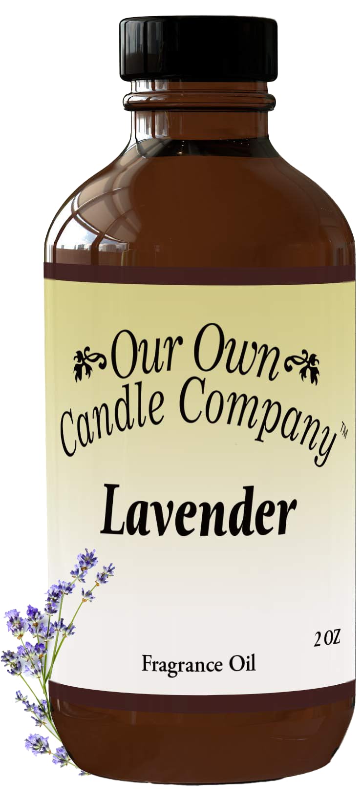 Our Own Candle Company - Lavender Scented Diffuser Oil (2oz) – Premium Grade Home Fragrance
