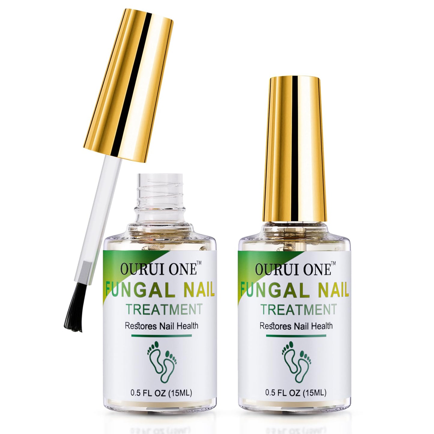 ourui one Toenail Fungus Treatment Extra Strength — 4-Week Nail Repair for Thick, Yellow Nails
