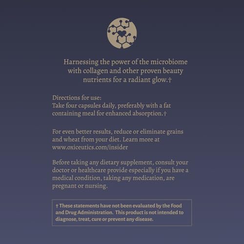 Oxiceutics Gut to Glow Probiotics with L. Reuteri LRDR — Dr. Davis Formula for Gut Skin Axis