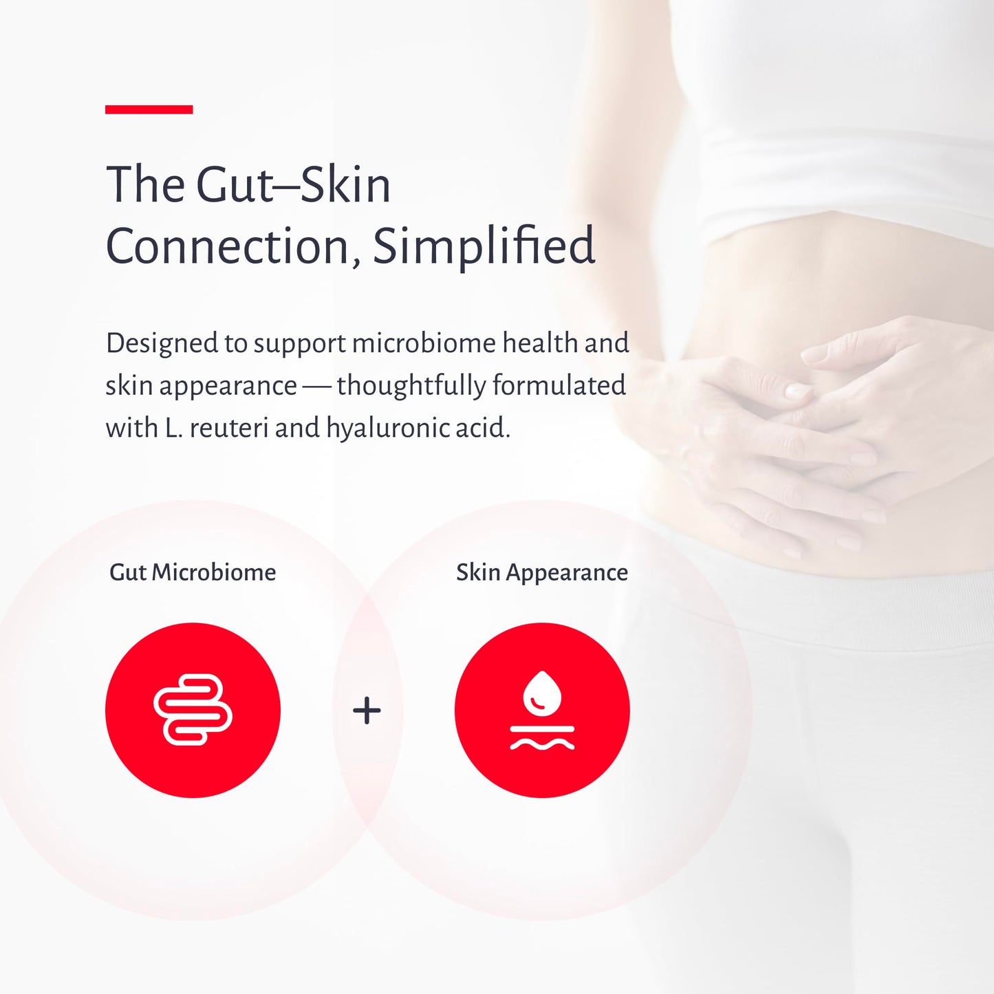 Oxiceutics Gut to Glow Probiotics with L. Reuteri LRDR — Dr. Davis Formula for Gut Skin Axis
