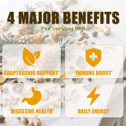Pineapple Ginger Shots with Ginger & Turmeric – Digestive Health, Antioxidant Support | Gluten Free, Non-GMO (6.35 oz)