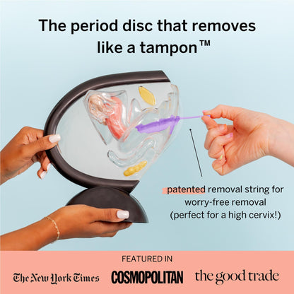 Pixie Menstrual Disc – 12-Hour Comfort, 100% Medical-Grade Silicone (Medium)