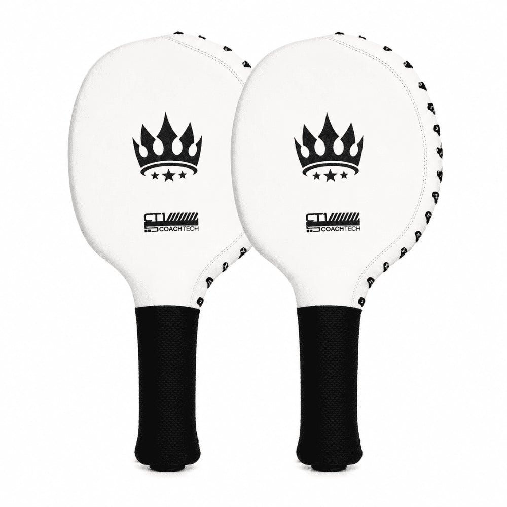 Playerz CoachTech Focus Paddles - White