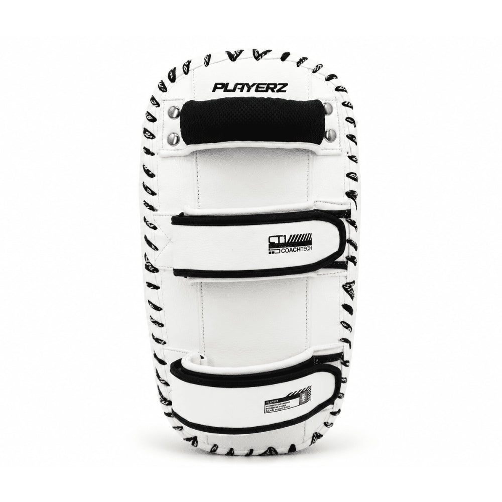 Playerz CoachTech Kick Pads - White