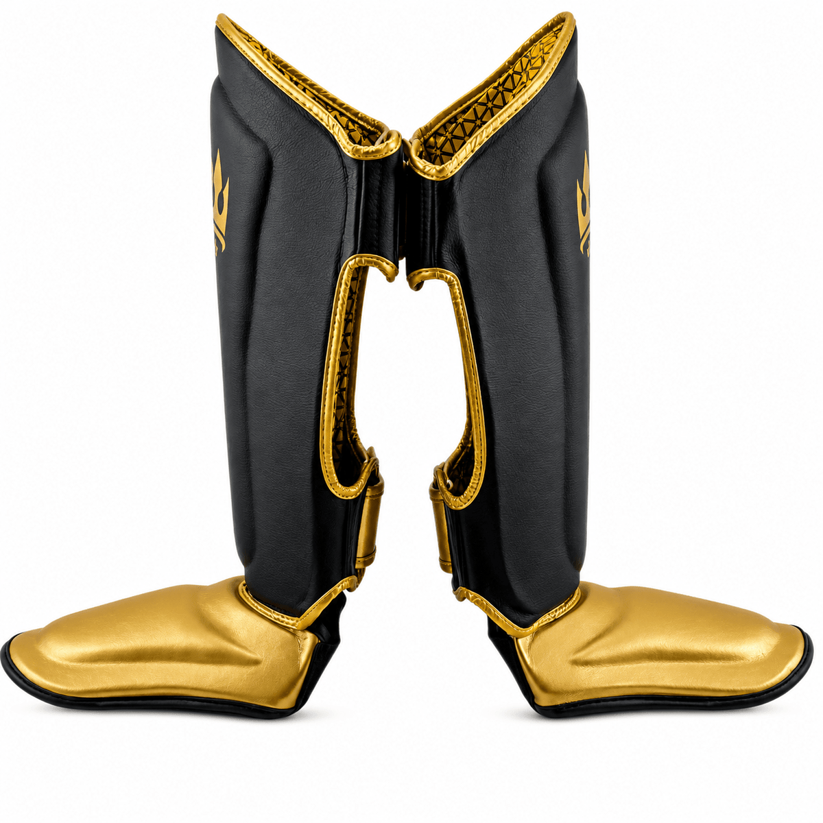 Playerz Power Shin Guards - Black/Gold