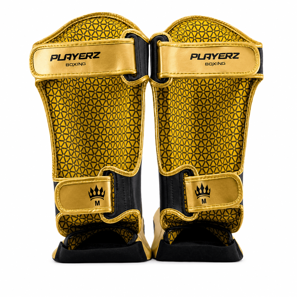 Playerz Power Shin Guards - Black/Gold