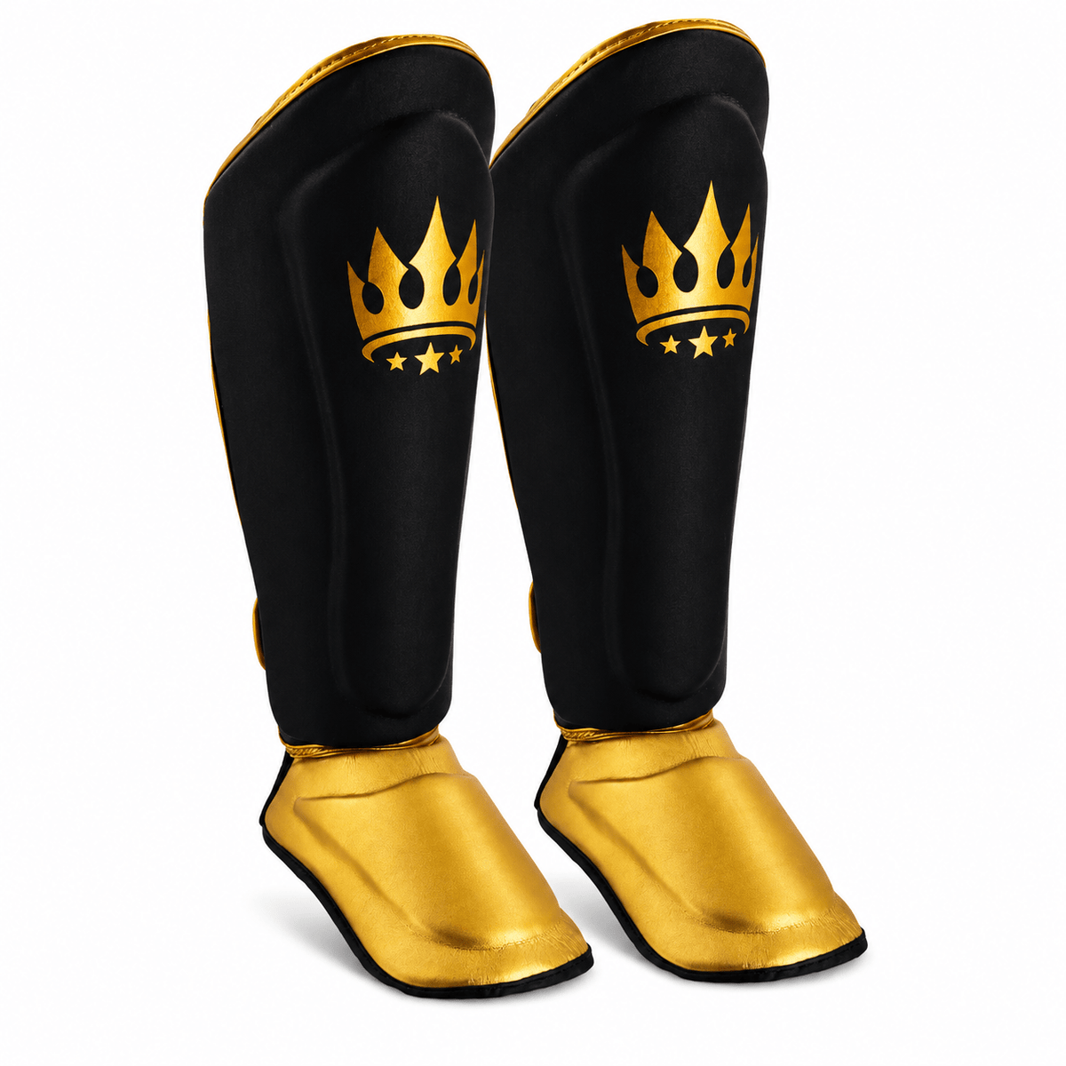 Playerz Power Shin Guards - Black/Gold
