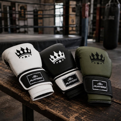 Playerz ProTech Boxing Gloves - Khaki