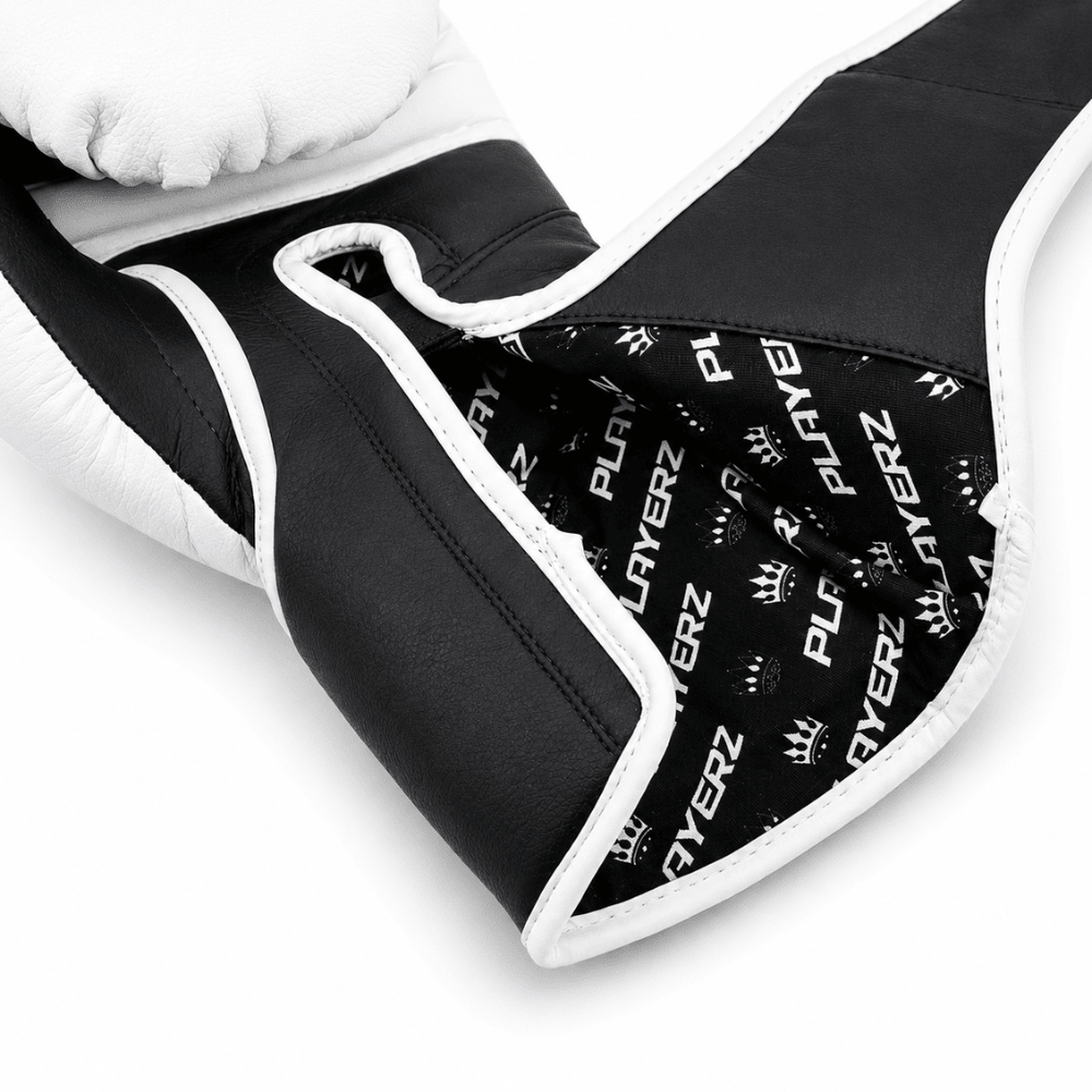 Playerz ProTech Boxing Gloves - White