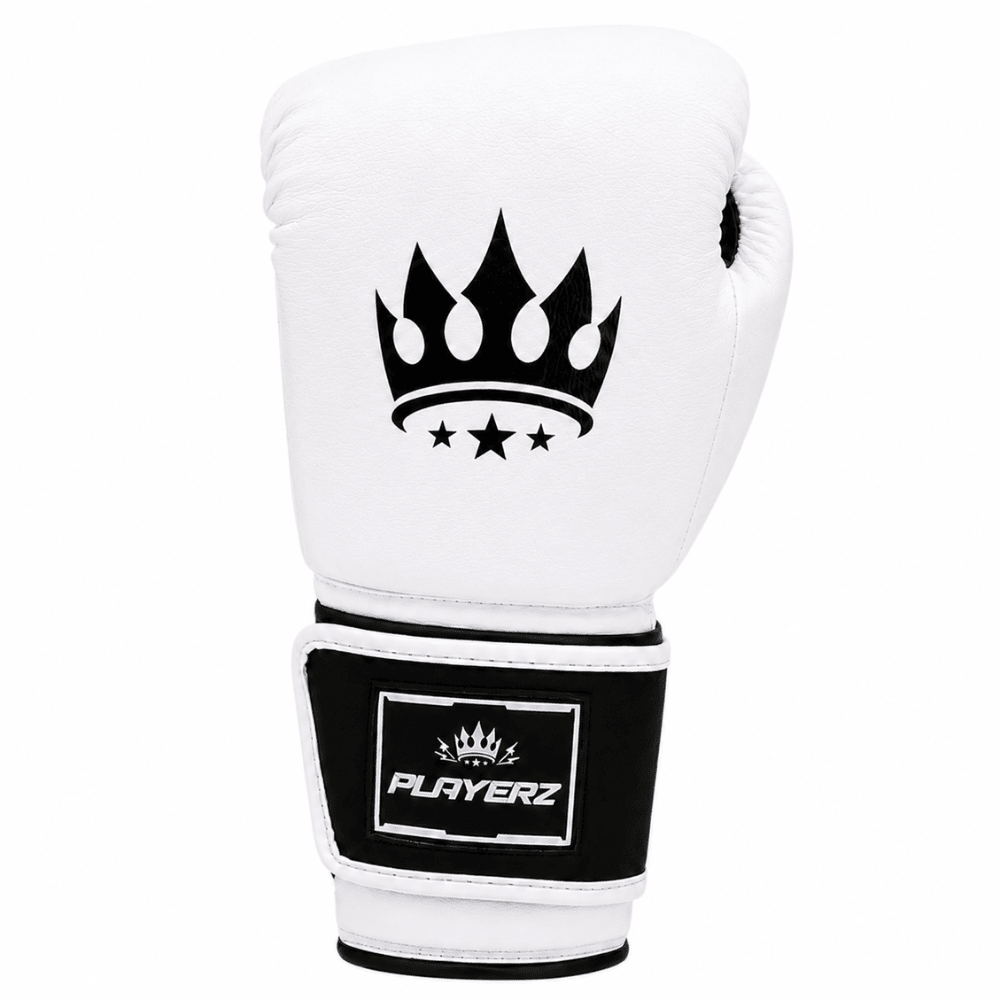 Playerz ProTech Boxing Gloves - White