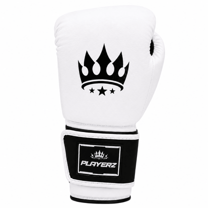 Playerz ProTech Boxing Gloves - White
