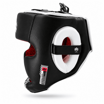 Playerz SparTech Head Guard - Black/White