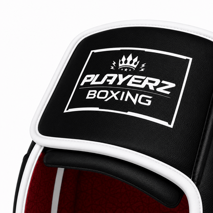 Playerz SparTech Head Guard - Black/White