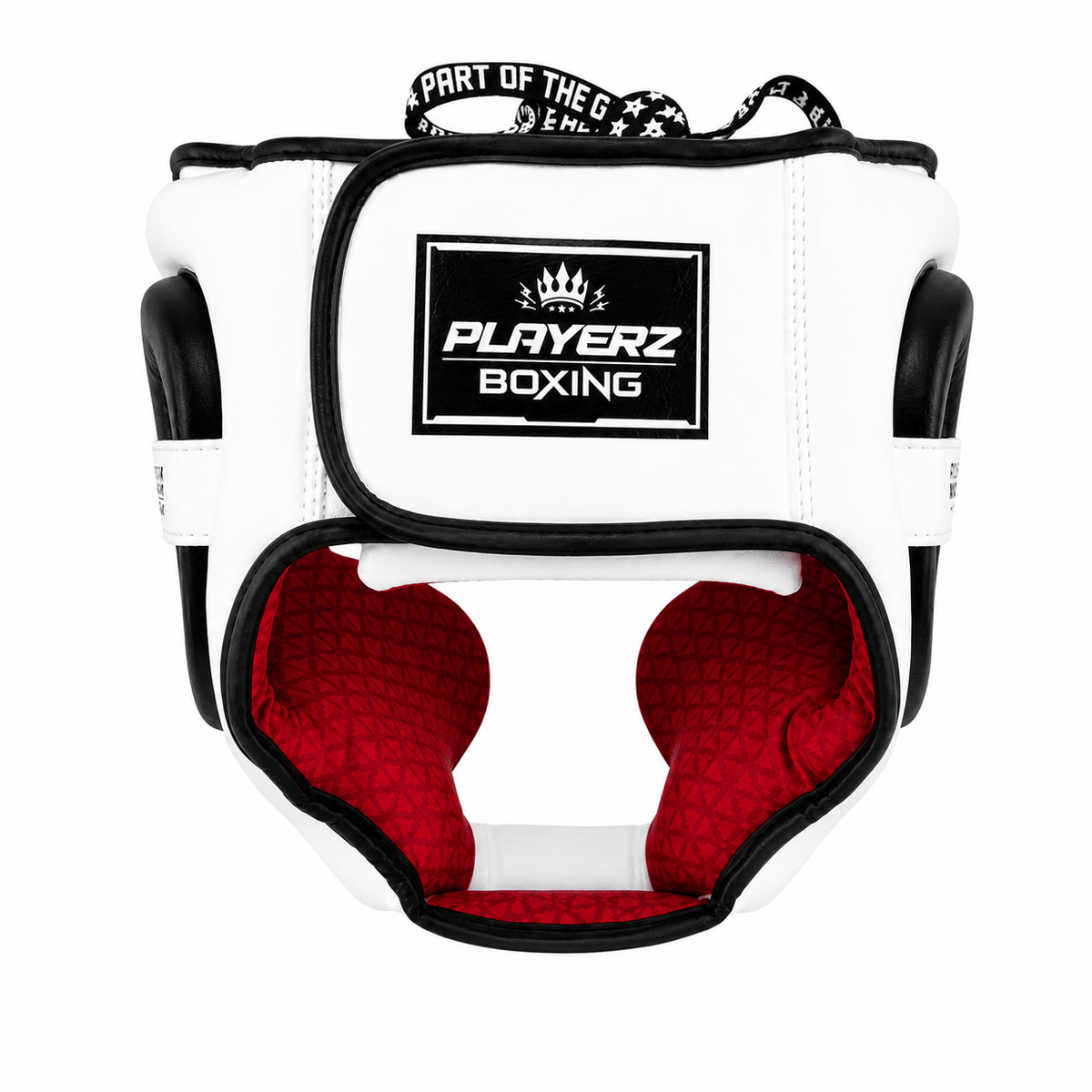 Playerz SparTech Head Guard - White/Black
