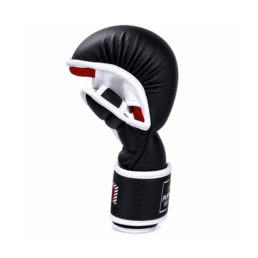 Playerz SparTech MMA Sparring Gloves - Black/White