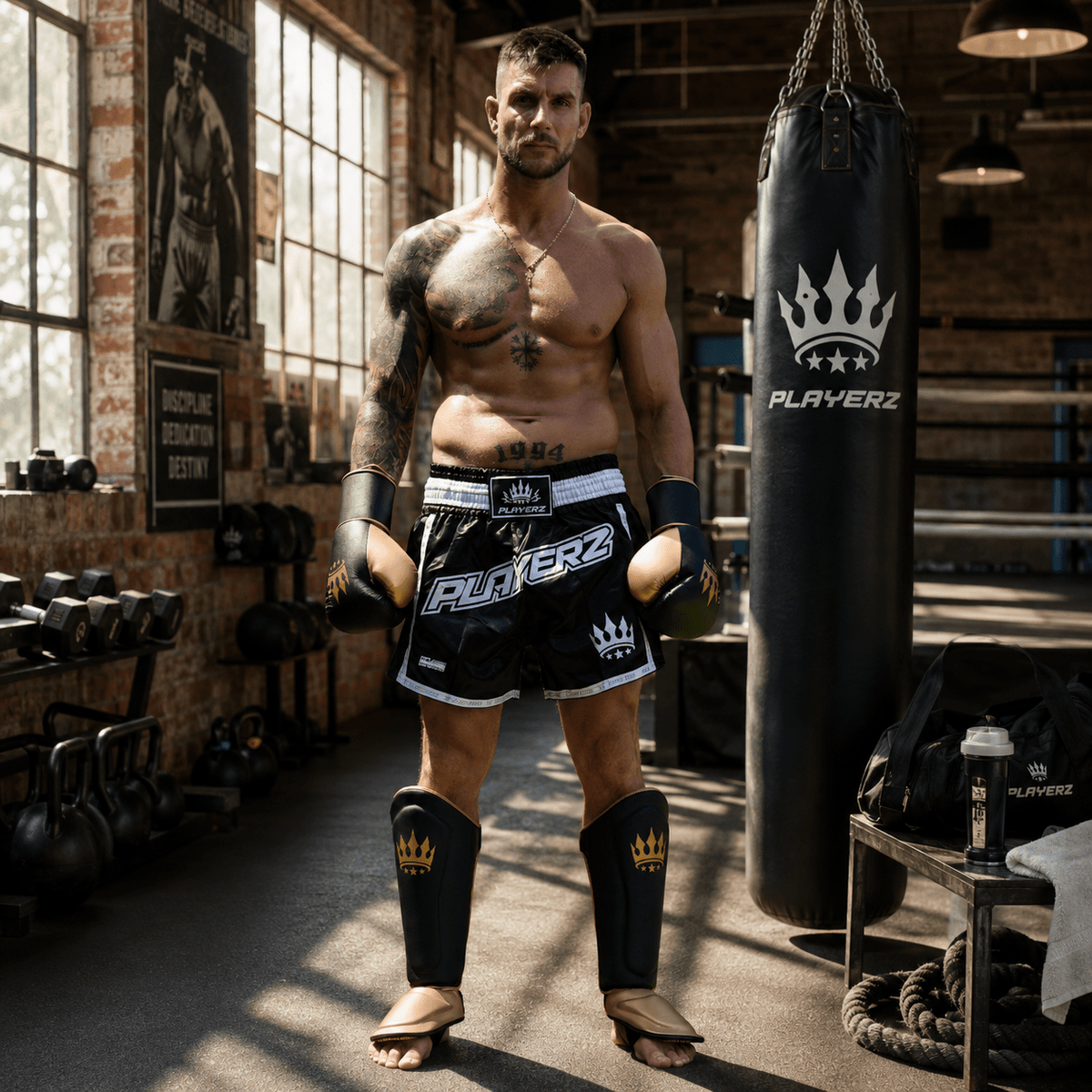 Playerz SparTech Muay Thai Shorts