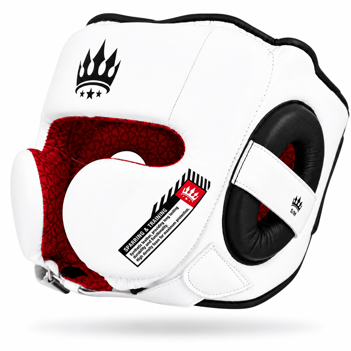Playerz SparTech Pro Head Guard - White/Black