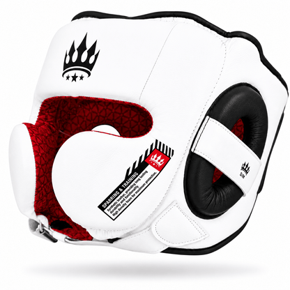 Playerz SparTech Pro Head Guard - White/Black