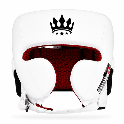 Playerz SparTech Pro Head Guard - White/Black