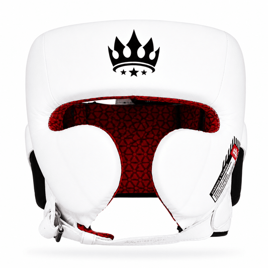 Playerz SparTech Pro Head Guard - White/Black