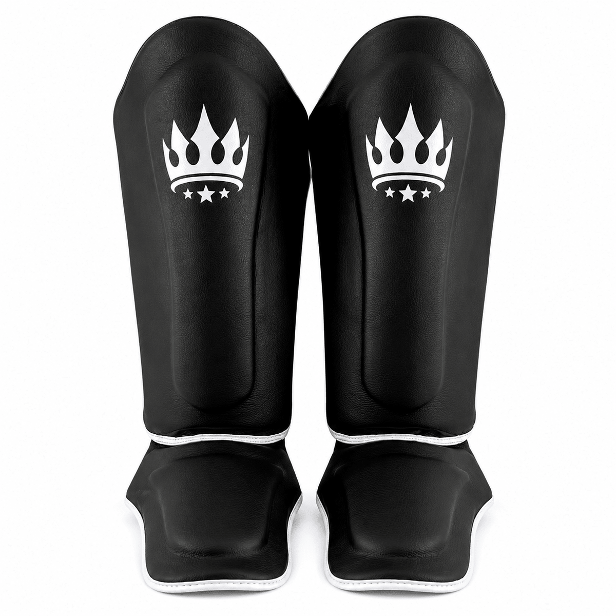 Playerz SparTech Shin Guards - Black/White