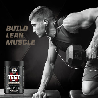 PMD N-Test 600: Advanced Nitric Oxide Booster for Men – 600mg Testofen