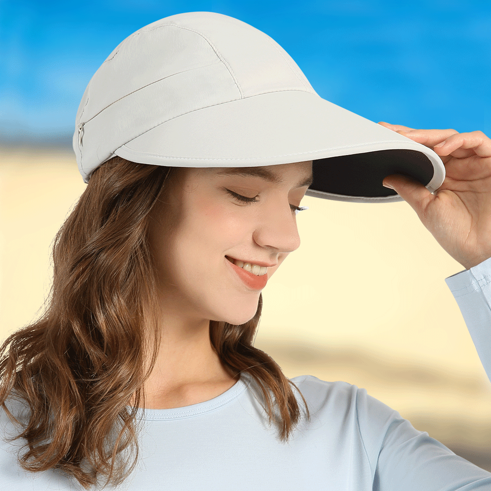 Wide Brim UPF 50+ Baseball Cap