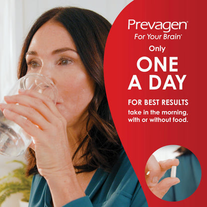 Prevagen Extra Strength 30 Capsules (2 Pack) – Apoaequorin 20mg + Vitamin D3 for Brain Support