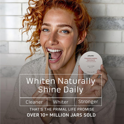 Dirty Mouth Toothpowder Cinnamon – Primal Life Organics | Organic Vegan