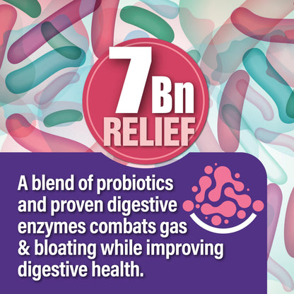 Probiotiv Gas & Bloating Support — 7B CFU Chewable Probiotics for Gut Comfort