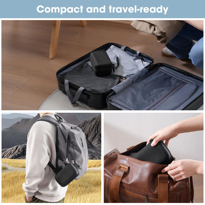 ProCase Travel Case for NeilMed Sinus Rinse Packets – Portable Carrying Bag for Nasal Rinse Kit (Black)