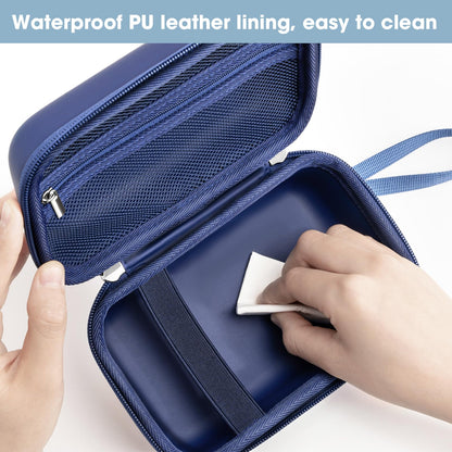 ProCase Travel Case for NeilMed Sinus Rinse Packets | Portable Neti Pot & Nasal Wash Kit – Navy