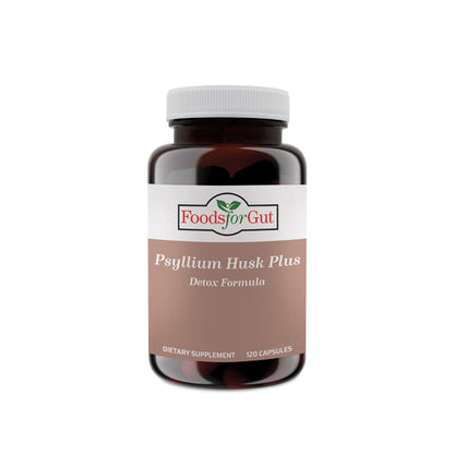 Psyllium Husk Plus Detox Formula – 1080mg, 120 Vegetarian Capsules