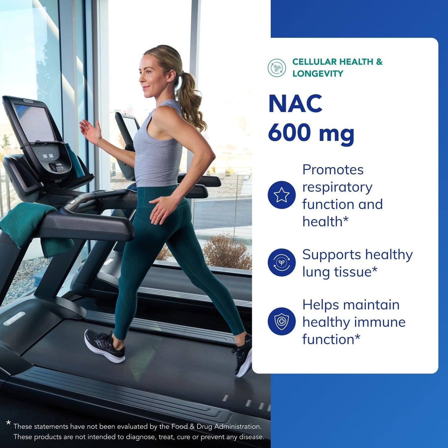 Pure Encapsulations NAC 600 mg – N-Acetyl Cysteine for Lung, Immune & Liver Support | 360 Capsules