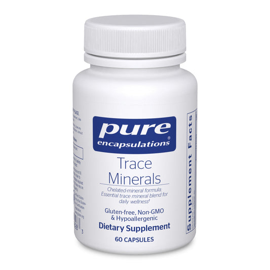 Pure Encapsulations Oligoelementi – Integratore Multiminerale (60 Capsule) – Senza Glutine e Vegano