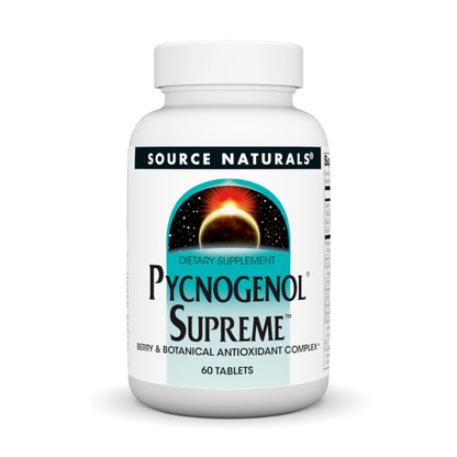 Source Naturals Pycnogenol Supreme: Berry & Botanical Antioxidant Complex | 60 Tablets