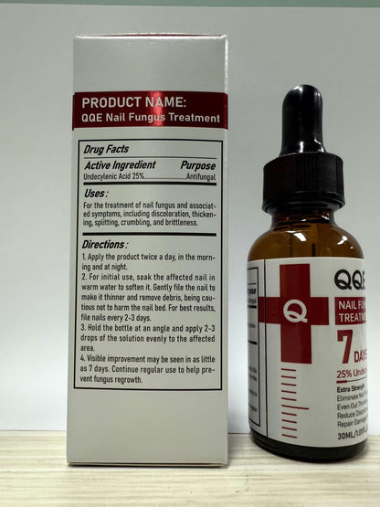 QQE Nail Fungus Treatment Extra Strength - 25% Undecylenic Acid