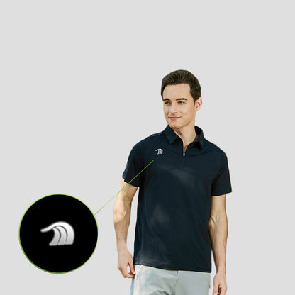 Quarter Zip UPF 50+ Polo Shirt
