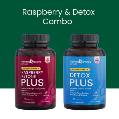 Raspberry Ketone Detox Combo | Weight Management & Digestive Support