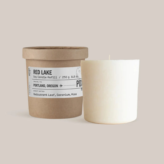 Red Lake Scented Candle Refill - HealVia LimitedHealVia LimitedRed Lake Scented Candle Refill