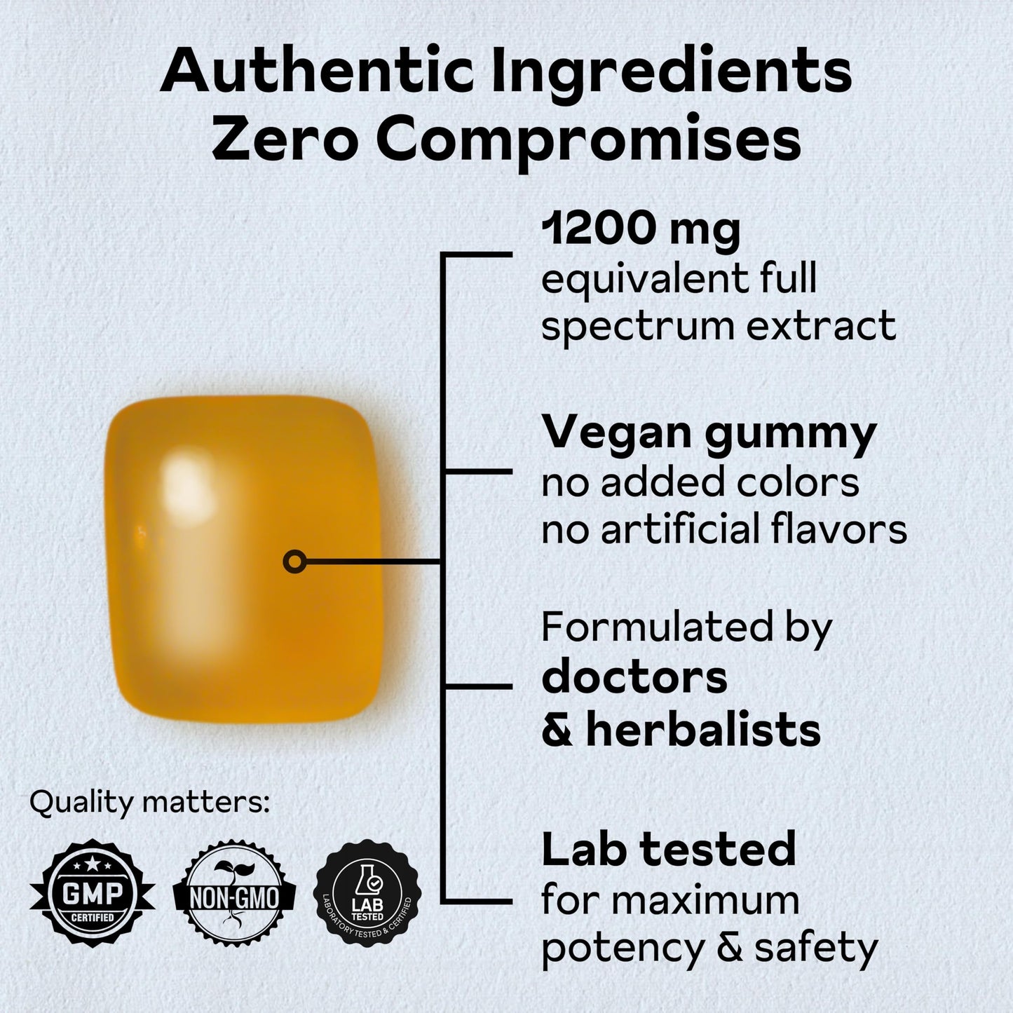 Reishi Mushroom Gummies | Hongo Reishi Mushroom Supplement Gummies (Lingzhi, Ganoderma Lucidum) | Full Spectrum Stress Gummies for Adults | Red Reishi Mushroom | Strawberry Flavor | 45 Count