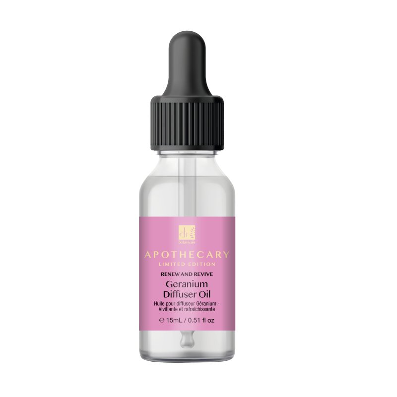 Olio Essenziale per Diffusore Geranio Rinvigorente e Rigenerante 15ml