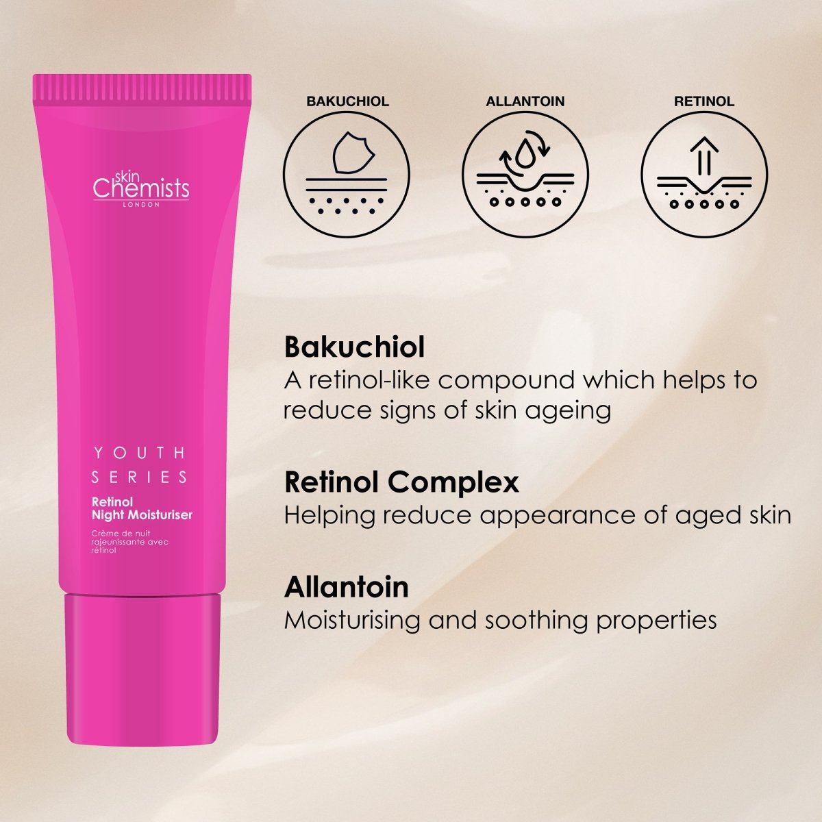 Retinol & Bakuchiol Night Moisturiser 50ml