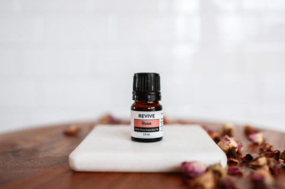 REVIVEEO Rose Essential Oil – 100% Pure, Therapeutic Grade for Diffuser, Massage, Skin & Hair