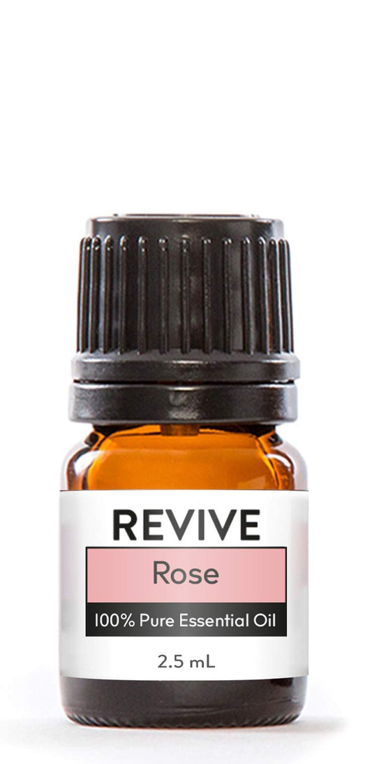 REVIVEEO Rose Essential Oil – 100% Pure, Therapeutic Grade for Diffuser, Massage, Skin & Hair