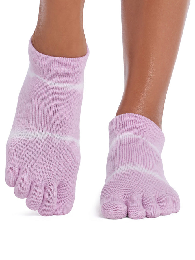 ToeSox Low Rise Full Toe Grip Socks