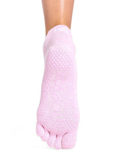ToeSox Low Rise Full Toe Grip Socks